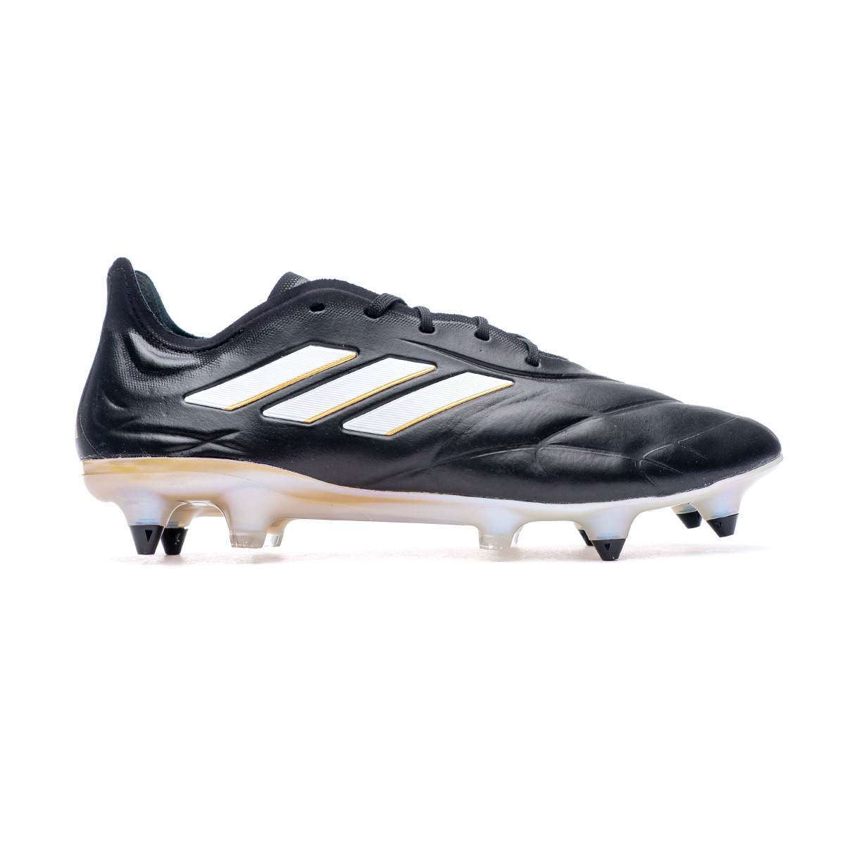 fútbol adidas Pure.1 SG Core Black-White-Gold - Fútbol Emotion