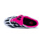 Bota Predator Precision + FG White-Core Black-Shock Pink