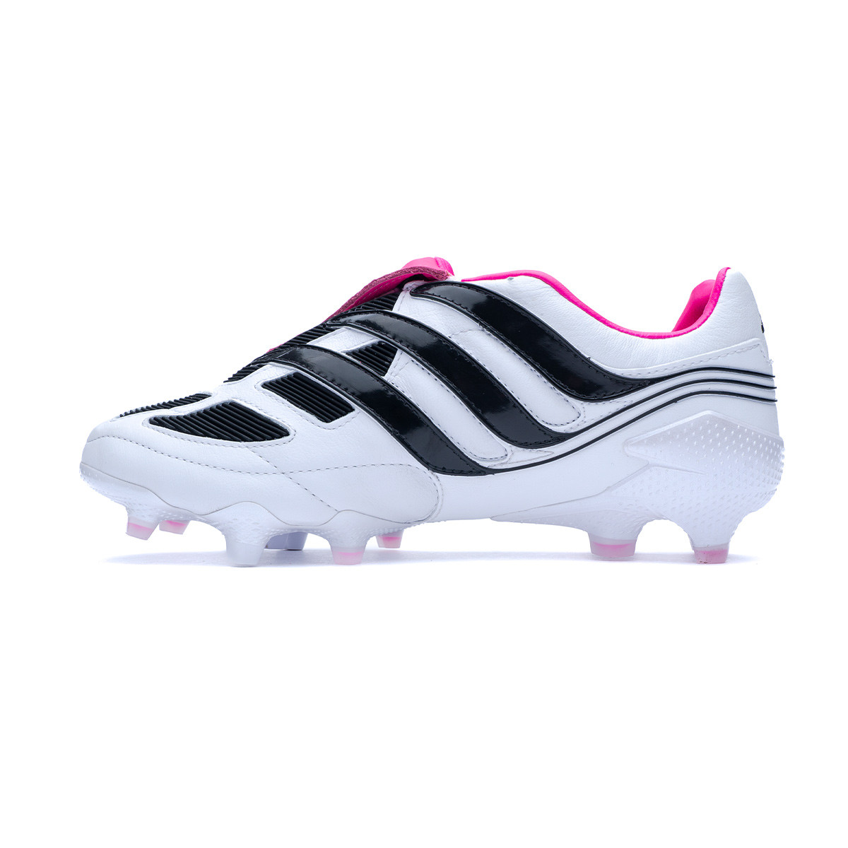 cebra florero traducir Bota de fútbol adidas Predator Precision + FG White-Core Black-Shock Pink -  Fútbol Emotion