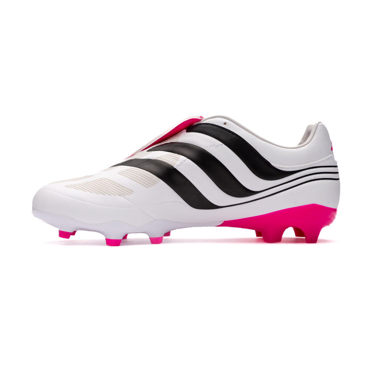 granja Contratista palo Bota de fútbol adidas Predator Precision .3 FG White-Core Black-Shock Pink  - Fútbol Emotion