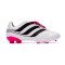 Bota Predator Precision .3 FG Niño White-Core Black-Shock Pink