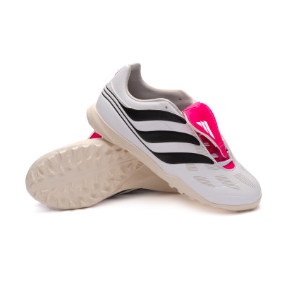 Bota de adidas Predator Precision .3 Turf White-Core Black-Shock Pink - Emotion