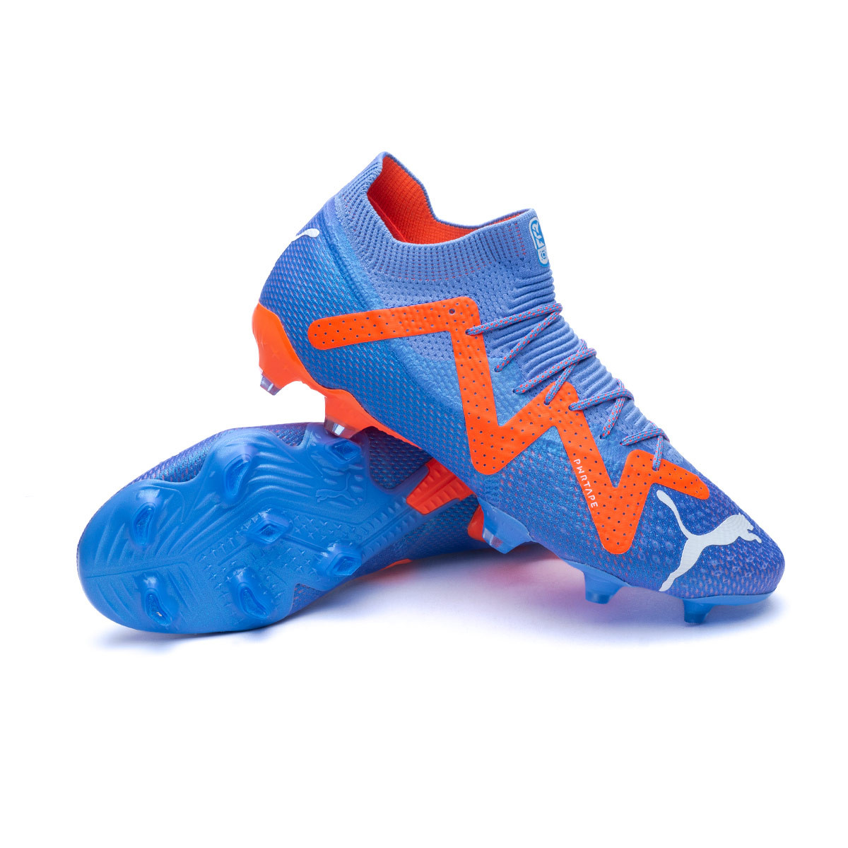 Bota fútbol Future FG/AG Blue Orange - Fútbol Emotion