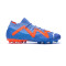 Bota Future Ultimate MG Blue Glimmer-White-Ultra Orange