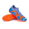 Bota Future Pro MG Blue Glimmer-White-Ultra Orange
