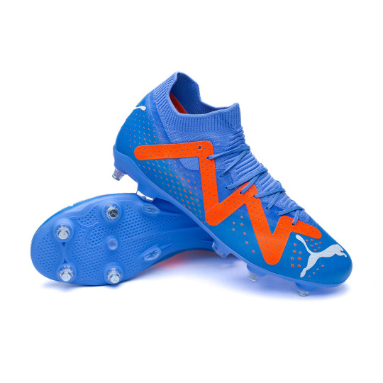 Football Boots Puma Future Match MxSG Blue GlimmerWhiteUltra Orange
