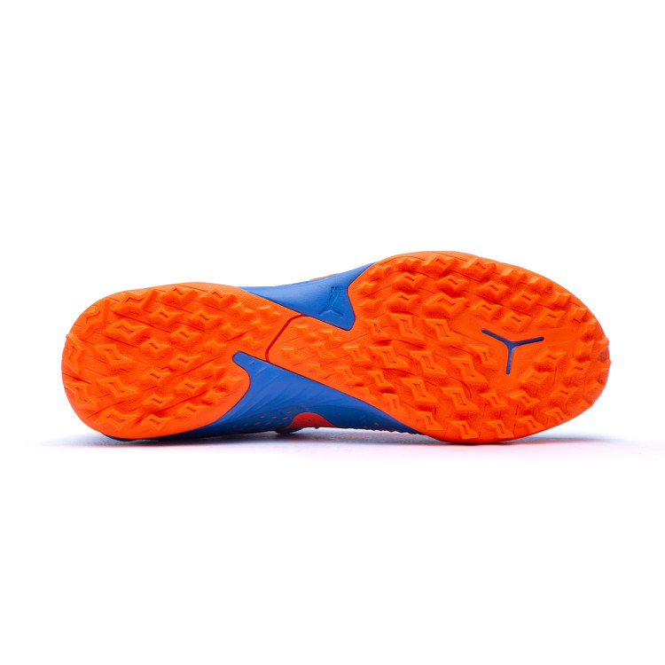 bota-puma-future-match-turf-mid-nino-blue-glimmer-white-ultra-orange-3