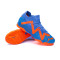 Zapatilla Future Match IT + Mid Niño Blue Glimmer-White-Ultra Orange