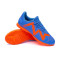 Zapatilla Future Play IT Niño Blue Glimmer-White-Ultra Orange