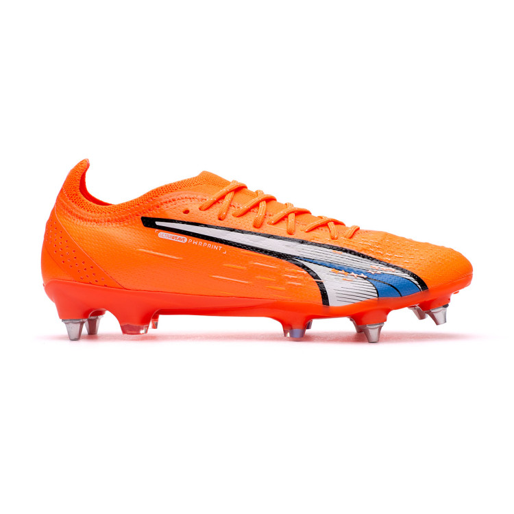 Football Boots Puma Ultra Ultimate MxSG Ultra Orange-White-Blue Glimmer ...