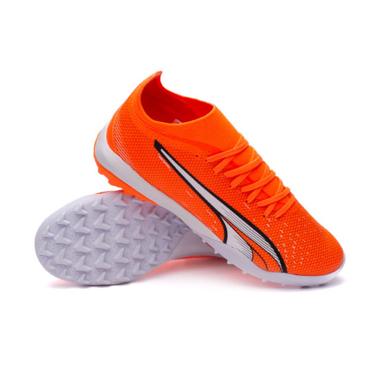 Football Boots Puma Ultra Match Turf Ultra OrangeWhiteBlue Glimmer