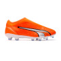 Kids Ultra Match LL FG/AG Ultra Orange-White-Blue Glimmer