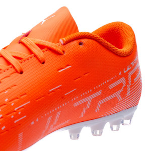 Zapatillas Fútbol Niño Puma Ultra Play MG Jr. 107234 01. Naranja. Por 43,00  €