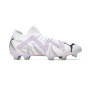 Future Ultimate FG/AG Mujer White-Black-Spring Lavender