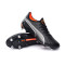 Bota King Ultimate MxSG Black-Silver-Ultra Orange