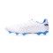 Bota King Pro FG/AG Mujer White-Black-Blue Glimmer