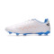 Bota King Match FG/AG White-Black-Blue Glimmer