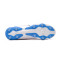 Bota King Match FG/AG White-Black-Blue Glimmer