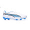 Bota King Match FG/AG Niño White-Black-Blue Glimmer