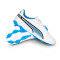 Bota King Match FG/AG Niño White-Black-Blue Glimmer