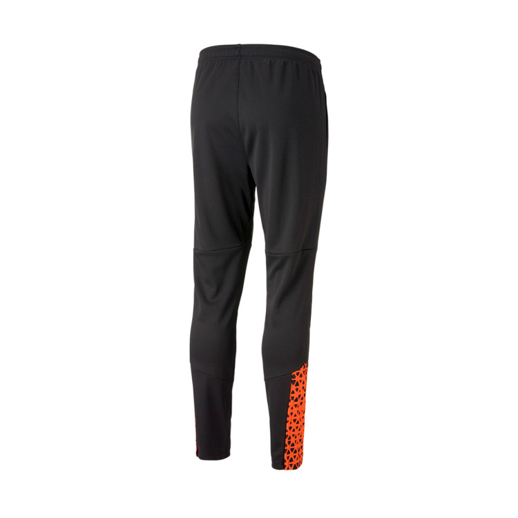 Long pants Puma IndividualCUP Training BlackUltra Orange Fútbol Emotion