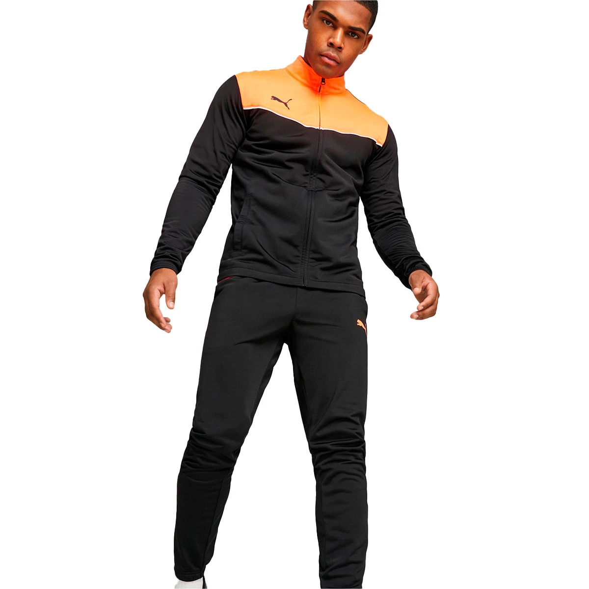 Orange best sale puma sweatsuit