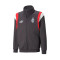 Chaqueta AC Milan Fanswear 2022-2023 Niño Flat Dark Gray-Tango Red