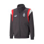 Kids AC Milan Fanswear 2022-2023 Flat Dark Gray-Tango Red
