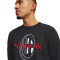 Sudadera AC Milan Fanswear 2022-2023 Black-Tango Red