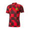 Camiseta Manchester City FC Pre-Match 2022-2023 Tango Red - Black