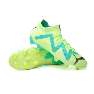 Future Ultimate FG/AG Mulher Fast Yellow- Black-Electric Peppermint