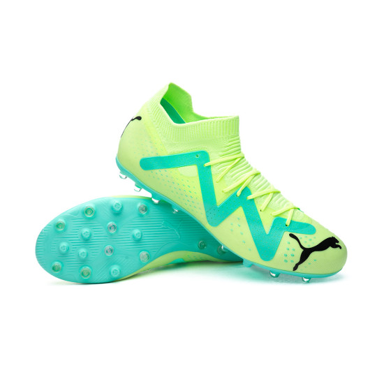 Football Boots Puma Future Match MG Fast YellowBlackElectric