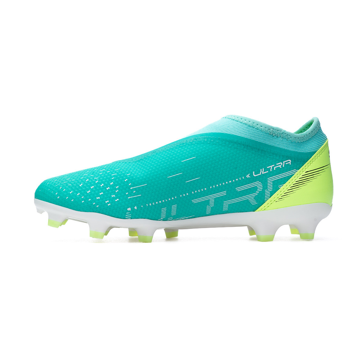 Chaussure de foot Puma Ultra Match LL FG AG Enfant Electric