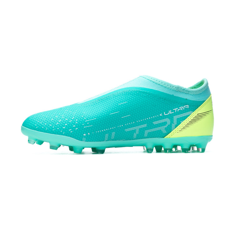 bota-puma-ultra-match-ll-mg-nino-electric-peppermint-white-fast-yellow-2