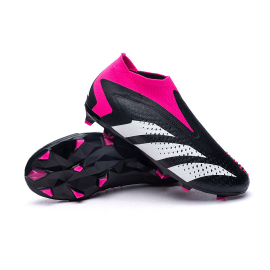mercado heroína Residente Bota de fútbol adidas Predator Accuracy + FG Niño Black-White-Shock Pink -  Fútbol Emotion