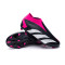 Bota Predator Accuracy + FG Niño Black-White-Shock Pink