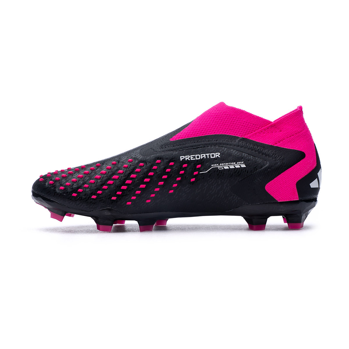 Oceano Fuera de borda transfusión Bota de fútbol adidas Predator Accuracy + FG Niño Black-White-Shock Pink -  Fútbol Emotion