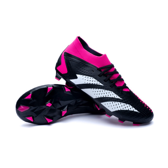 Bota de fútbol Predator .2 FG Black-White-Shock - Fútbol