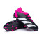 Bota Predator Accuracy .3 FG Niño Black-White-Shock Pink