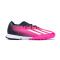 Bota X Speedportal .1 Turf Shock Pink-White-Black