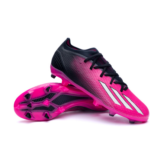 Football Boots adidas X Speedportal .2 FG Shock Pink Zero Metallic Black Futbol Emotion