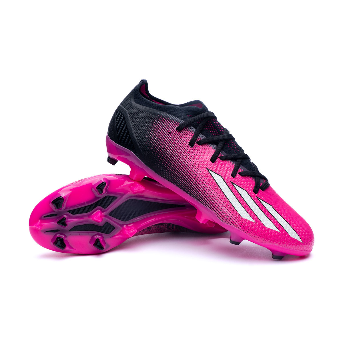 Mascotas falda notificación Bota de fútbol adidas X Speedportal .2 FG Shock Pink-Zero Metallic-Black -  Fútbol Emotion