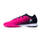 Bota X Speedportal .3 Turf Shock Pink-Zero Metallic-Black