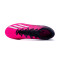 Bota X Speedportal .3 Turf Shock Pink-Zero Metallic-Black