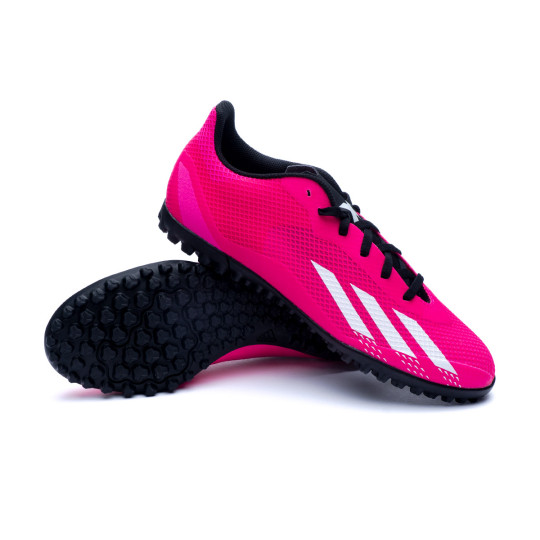 Football Boots adidas X Speedportal .4 Turf Shock PinkWhiteBlack