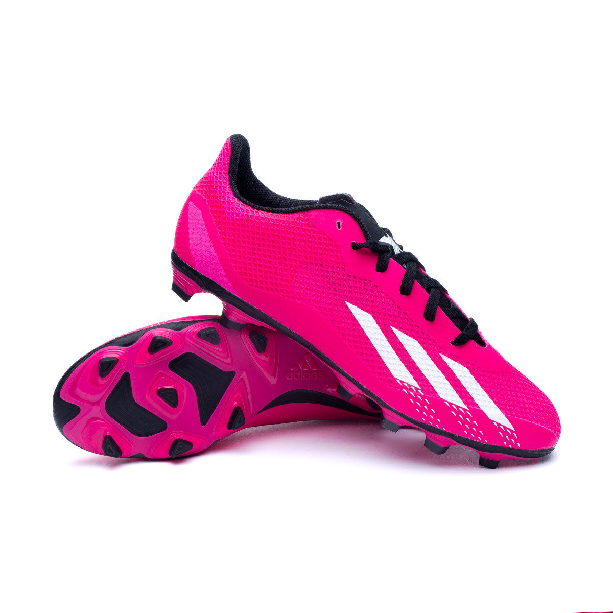 Bota de fútbol X .4 FxG Shock Pink-White-Black - Fútbol