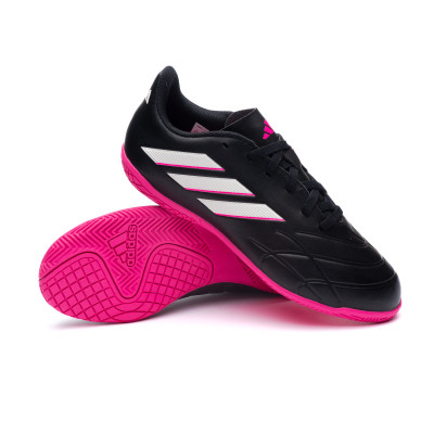 Zapatilla de Fútbol sala adidas Copa Pure .4 IN Niño Black-White-Shock Pink - Emotion