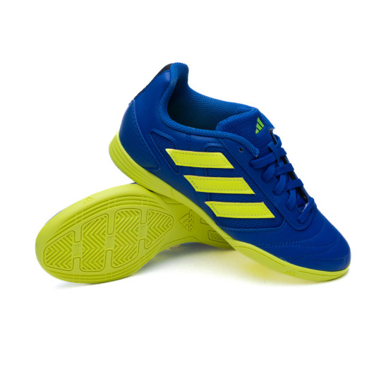Alas Chip Sureste Indoor boots adidas Kids Super Sala 2 Royal Blue-Solar Yellow-White -  Fútbol Emotion
