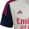Camiseta Arsenal FC Training 2022-2023 Niño Off White-Collegiate Navy