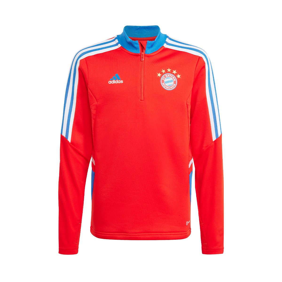 Sudadera adidas FC de Múnich Training 2022-2023 Niño Red-Bright Royal - Fútbol